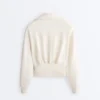 Wickel-Sweatshirt mit Rollkragen und Soft Touch-Modal Wickel-Sweatshirt mit Rollkragen und Soft Touch-Modal