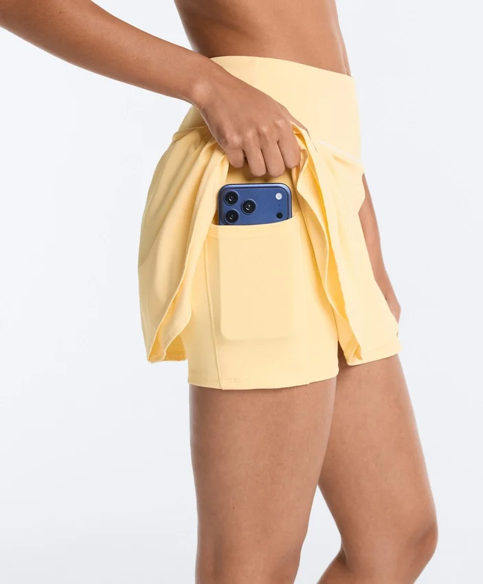 Zeilagiger, hoch taillierter Short-Rock Zeilagiger, hoch taillierter Short-Rock