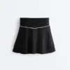 Zeilagiger, hoch taillierter Short-Rock